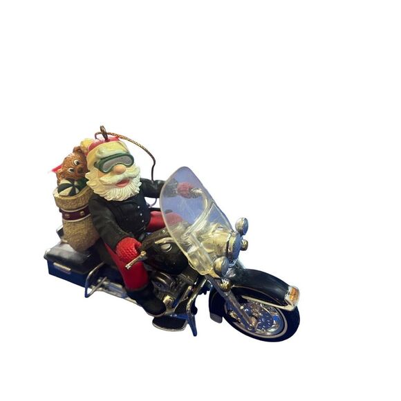 Harley Davidson King Of The Road Christmas Ornament 97-98 - 3 Ornaments - Picture 7 of 11